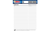Mega Millions Sign-Up Sheet
