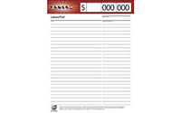 Powerball Signup Sheet